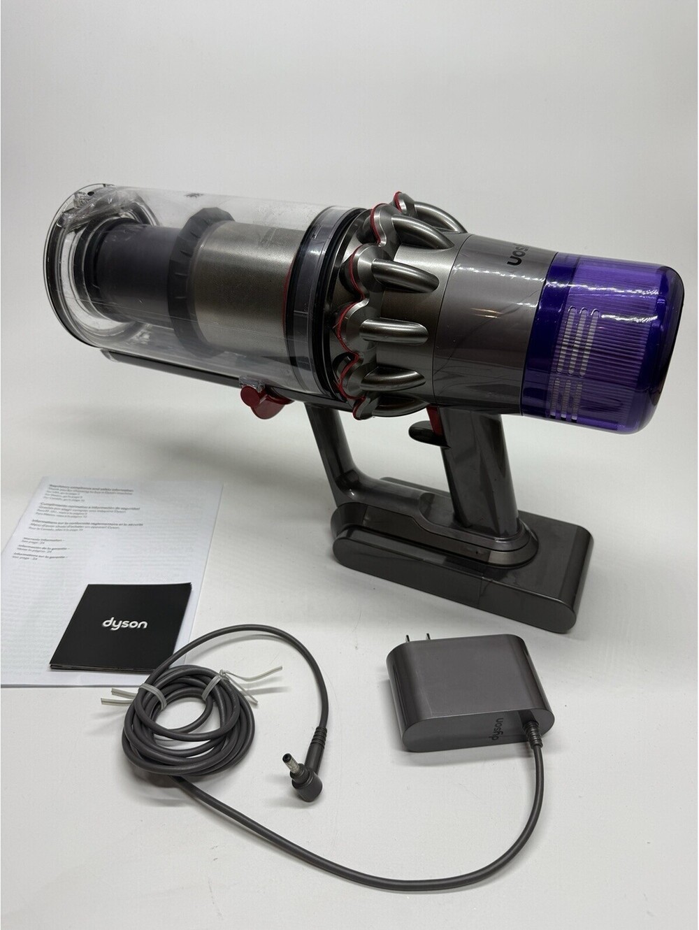 Dyson V16 Piston Animal SV53 Cordless Vacuum Battery Charger / Tested / No Wand